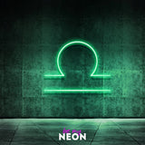 Sternzeichen "Waage" Leuchtmotiv aus LED Neon - Sternbild