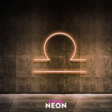 Sternzeichen "Waage" Leuchtmotiv aus LED Neon - Sternbild