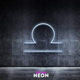 Sternzeichen "Waage" Leuchtmotiv aus LED Neon - Sternbild