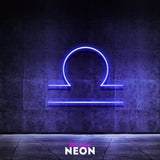Sternzeichen "Waage" Leuchtmotiv aus LED Neon - Sternbild