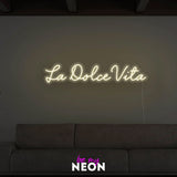"la dolce vita" LED Neonschild