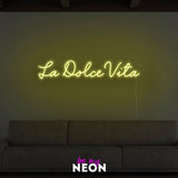 "la dolce vita" LED Neonschild