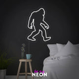 "Ureinwohner" Leuchtschrift aus LED Neon