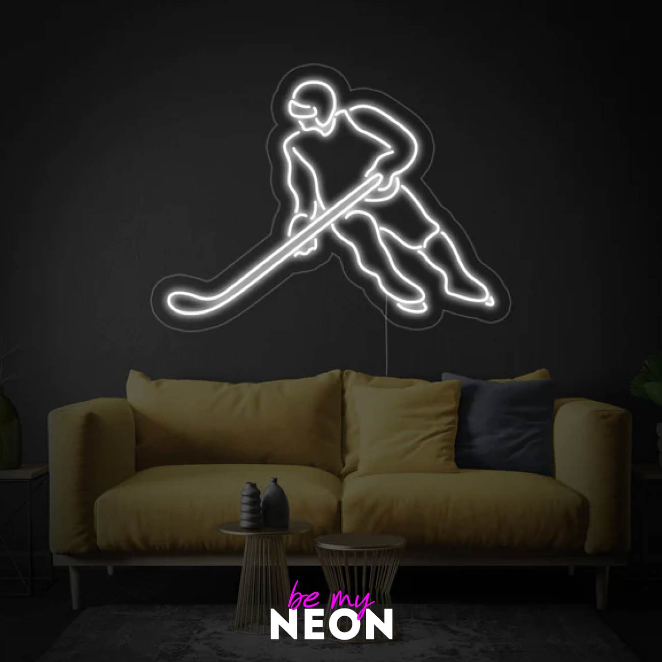 "Eishockey - Sport" LED Neonschild