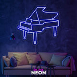 "Klavier Piano" LED Neonschild