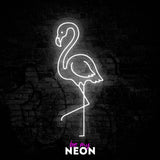"Flamingo" Leuchtmotiv aus LED Neon