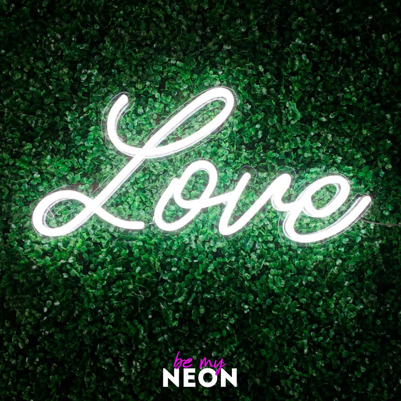 "Love" Leuchtmotiv aus LED Neon