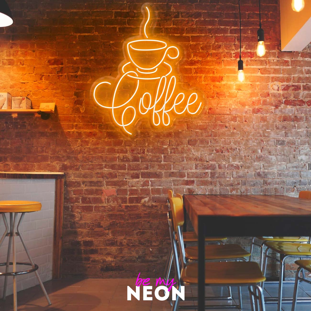 "Coffee Kaffee" LED Neonschild