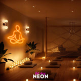 "Yoga" Fitness LED Neonschild