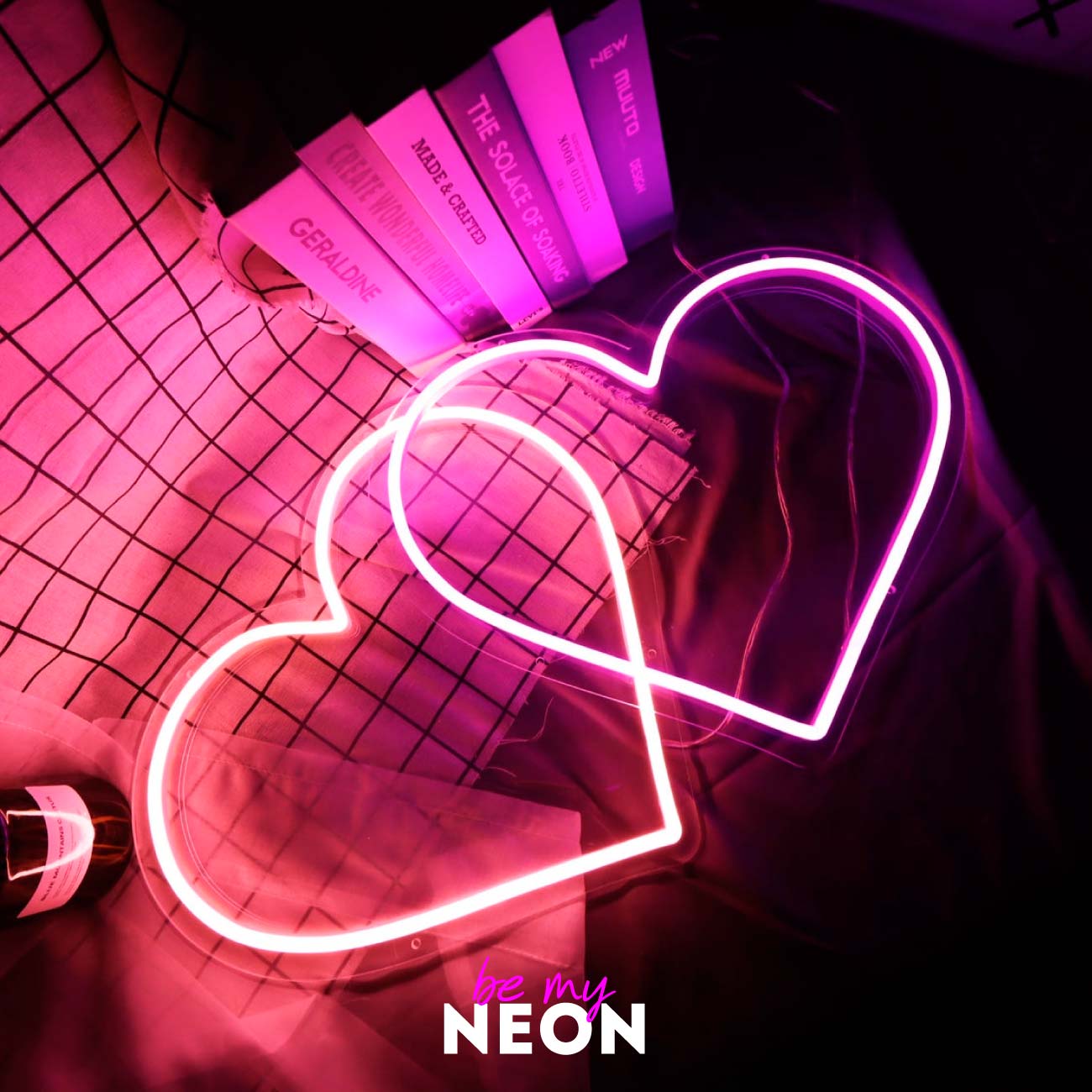 "Herz" Liebes - Leuchtmotiv aus LED Neon