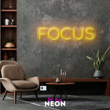 "FOCUS" LED Neonschild