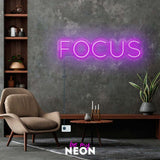 "FOCUS" LED Neonschild