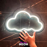 "Wolke" Leuchtmotiv aus LED Neon