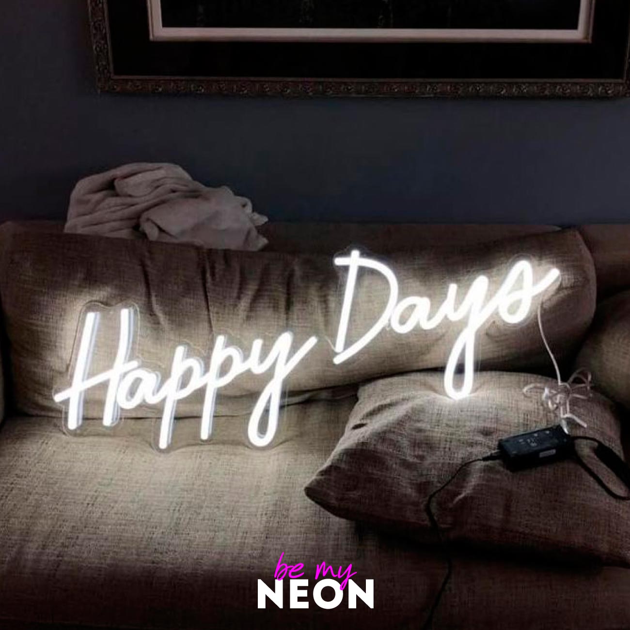 "Happy Days" LED Neonschild
