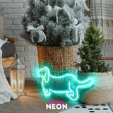 "Hund" Leuchtmotiv aus LED Neon