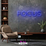 "FOCUS" LED Neonschild