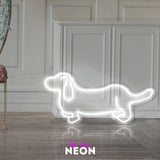 "Hund" Leuchtmotiv aus LED Neon