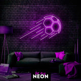 "Fußball" LED Neonschild