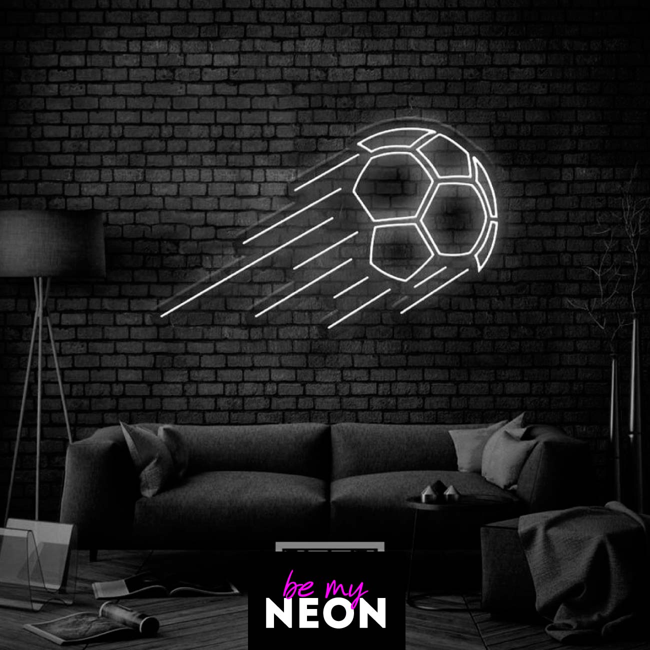 "Fußball" LED Neonschild