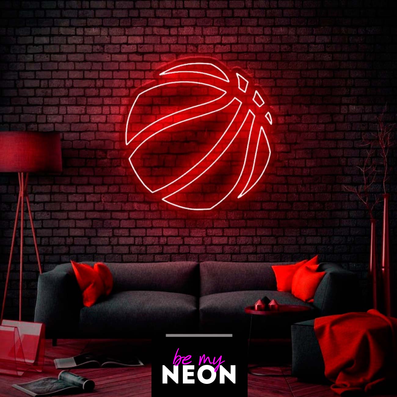 "Basketball"  LED Neonschild