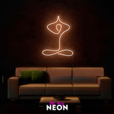 "Yoga" LED Neonschild