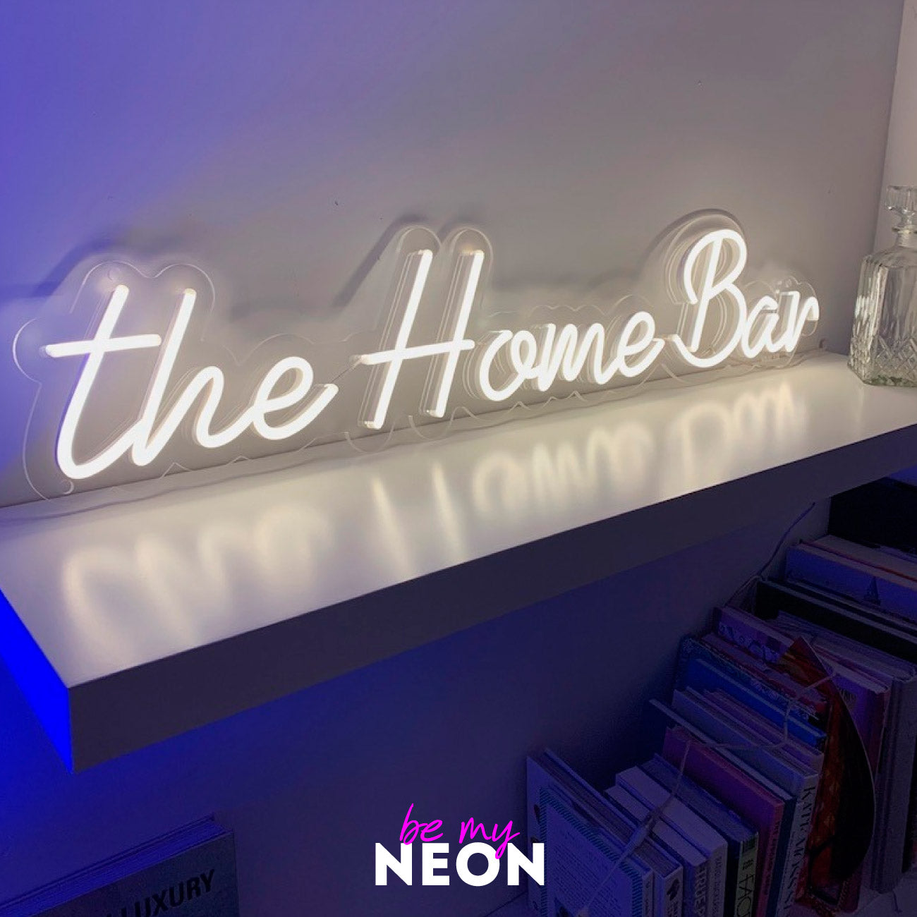 "the Home Bar" Leuchtmotiv aus LED Neon