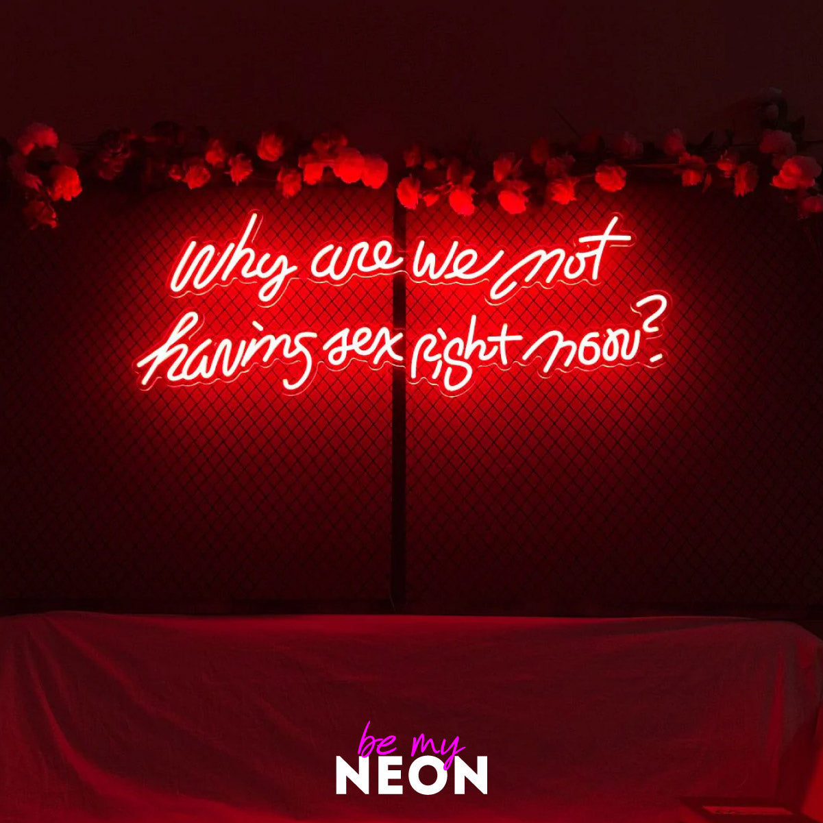 "What happens in the Salon stays in the Salon" LED Neonschild