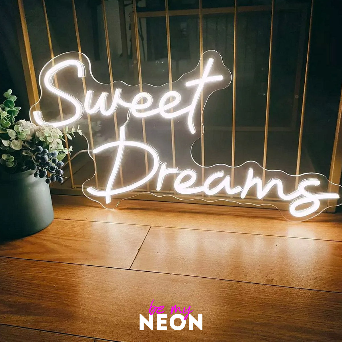 "sweet dreams II" Leuchtmotiv aus LED Neon