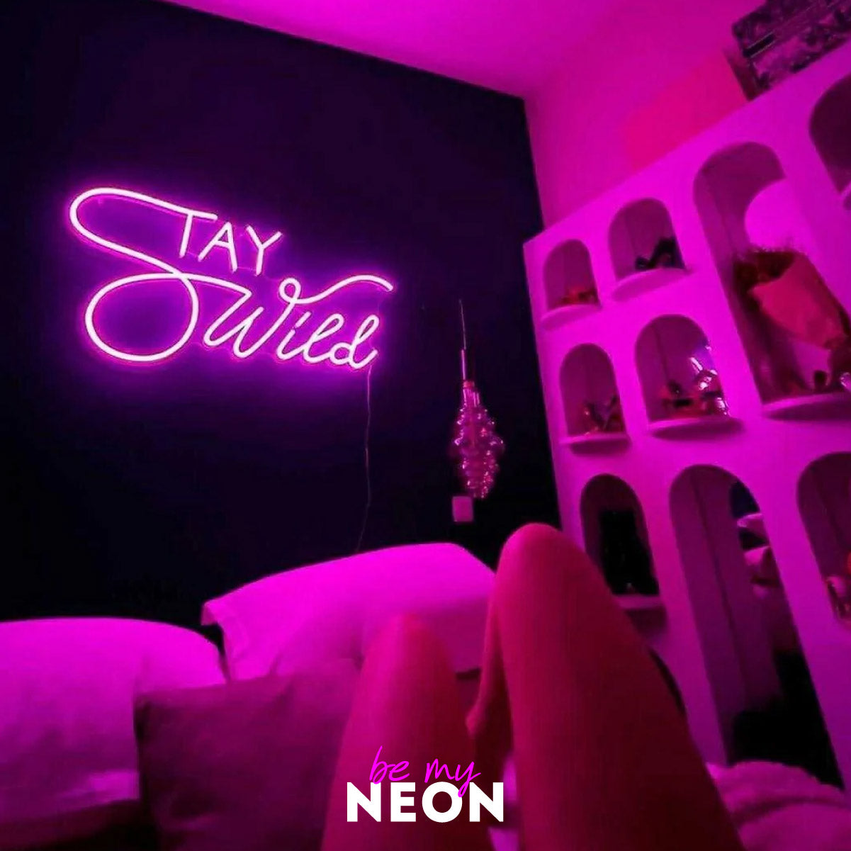 "Stay Wild" LED Neonschild
