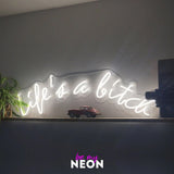 "Life is a Bitc*" LED Neonschild