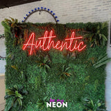 "Authentic" LED Neonschild