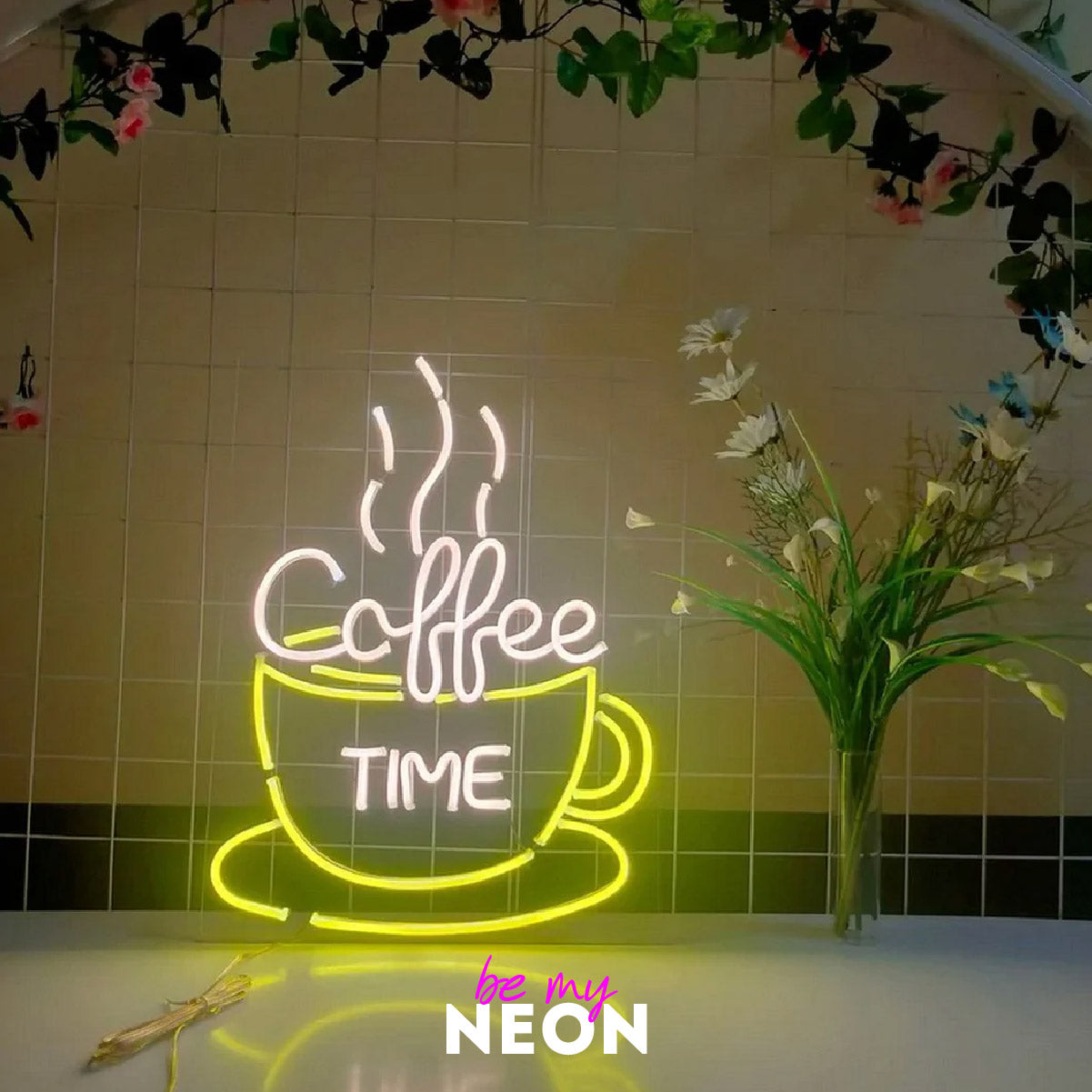 "Coffee Time" LED Neonschild