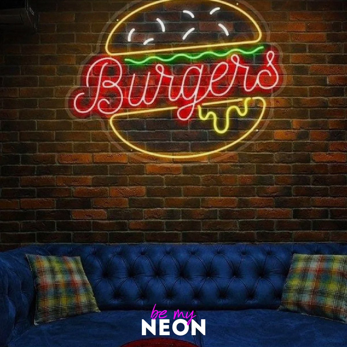 "Burger" LED Neonschild