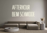 Custom Neon: Afterhour
bei...