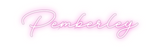 Custom Neon: Pemberley