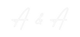Custom Neon: A & A
