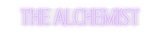 Custom Neon: THE ALCHEMIST