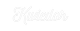 Custom Neon: Kwiedor