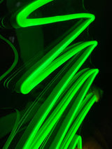 "Weihnachtsbaum - Deko" Leuchtmotiv aus LED Neon