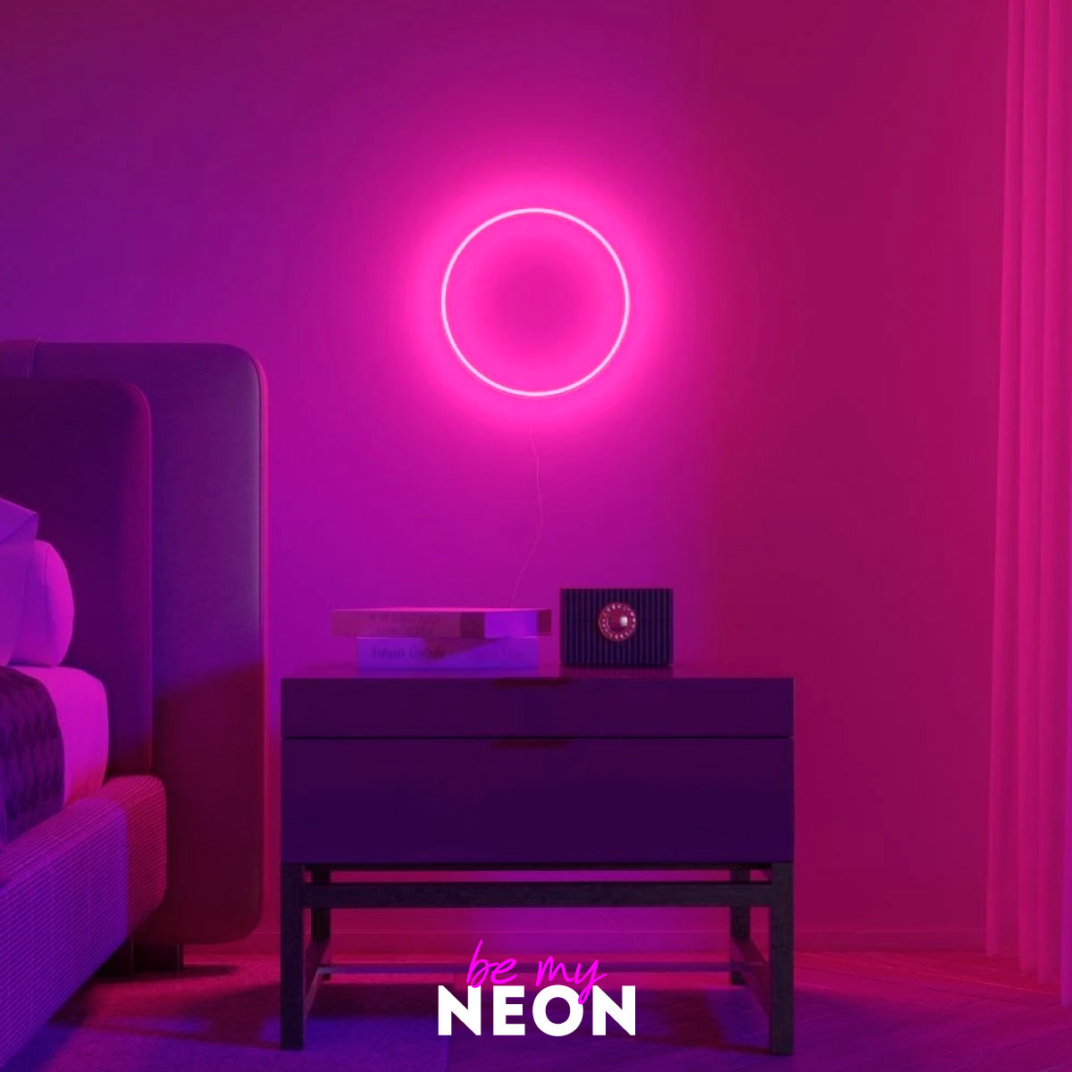 "Kreis / Circle " Leuchtmotiv aus LED Neon