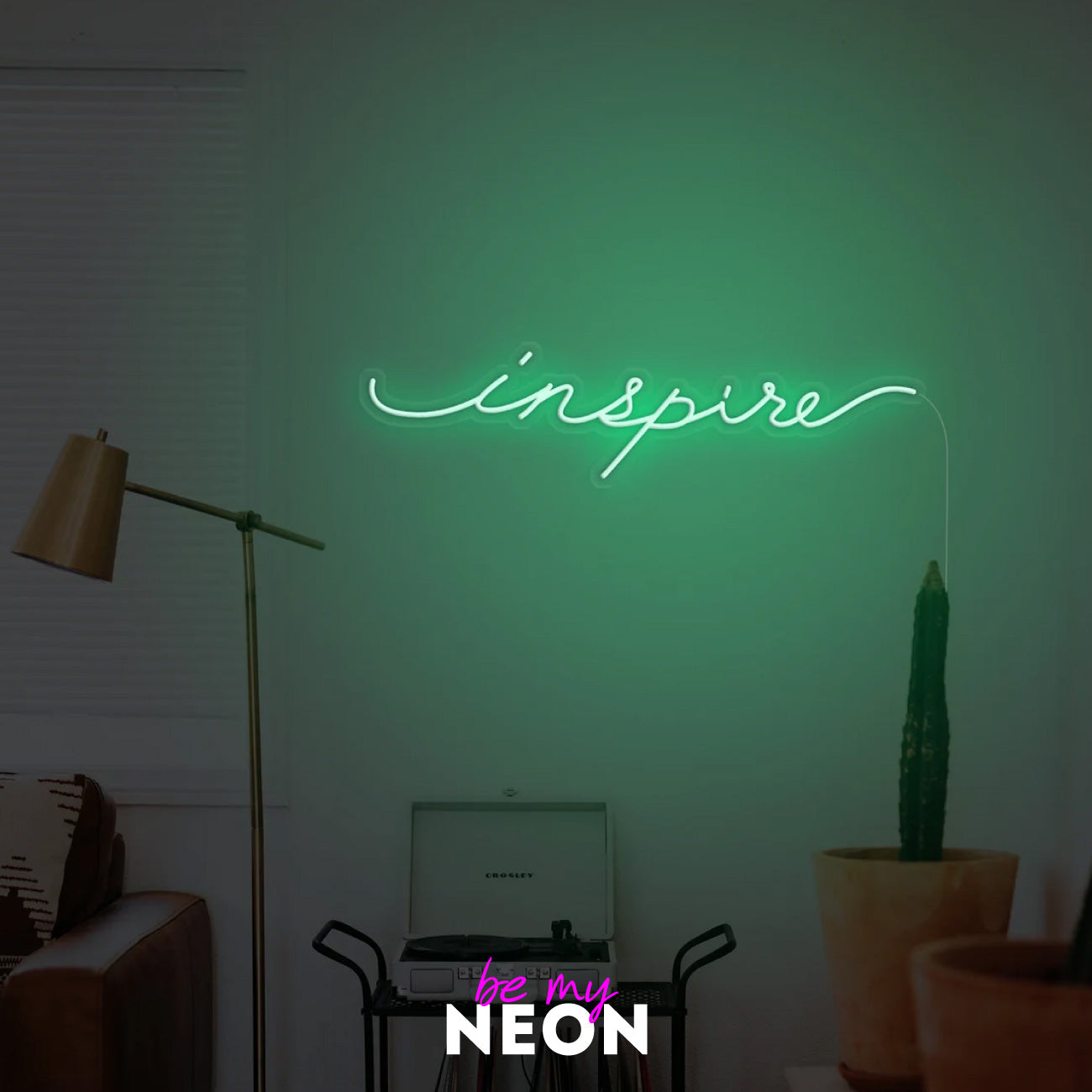 " inspire " LED Neonschild