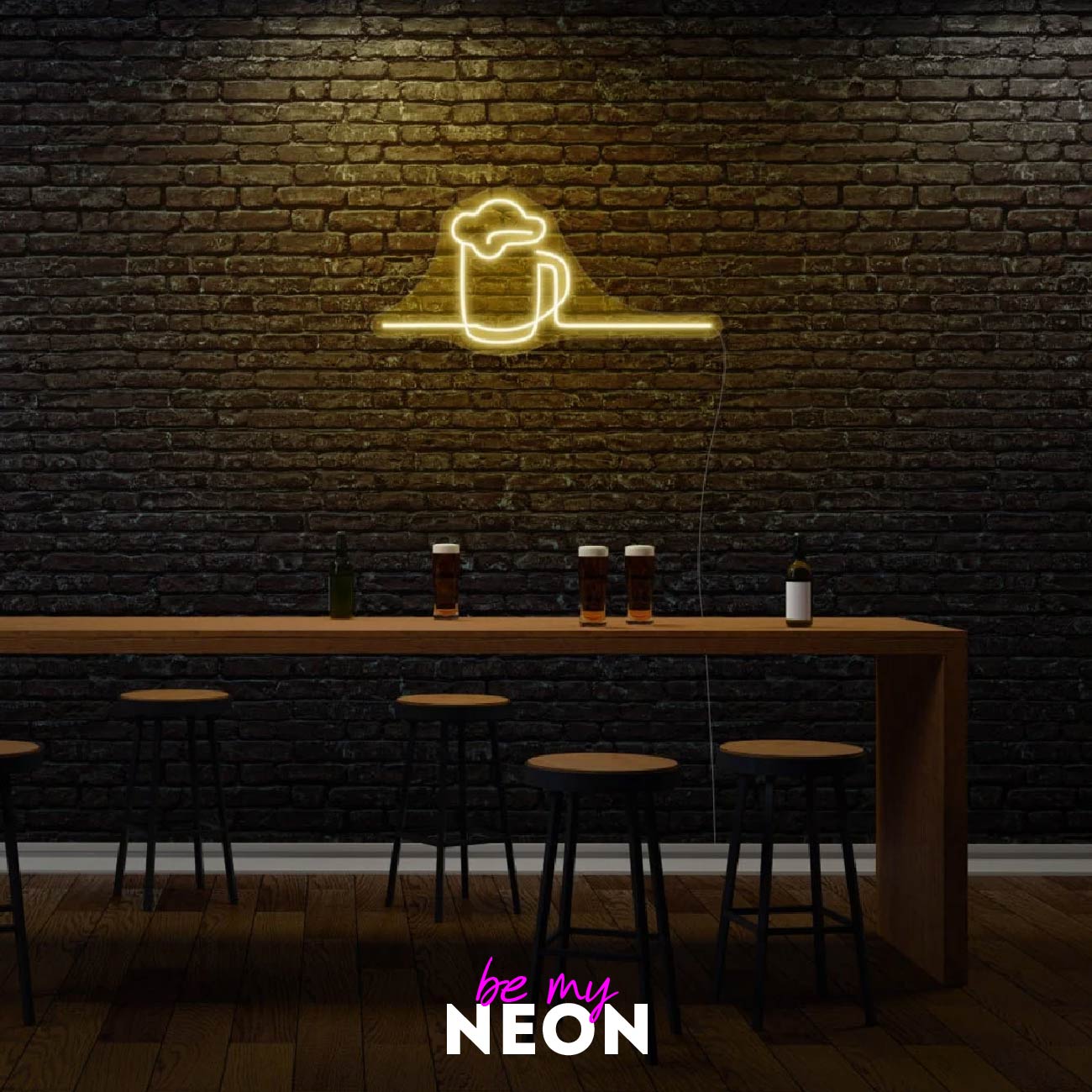 "Beer III" LED Neonschild