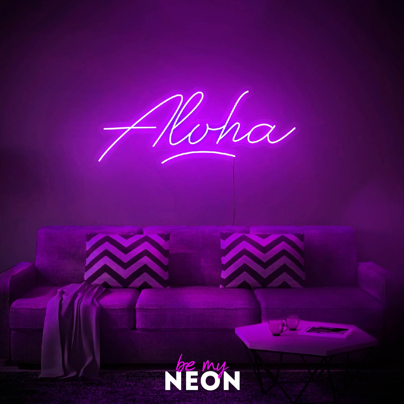 "Aloha" LED Neonschild