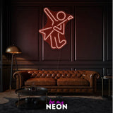"Rockstar" Leuchtmotiv aus LED Neon