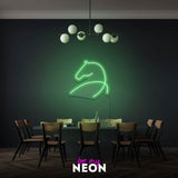 "Pferd" Leuchtmotiv aus LED Neon