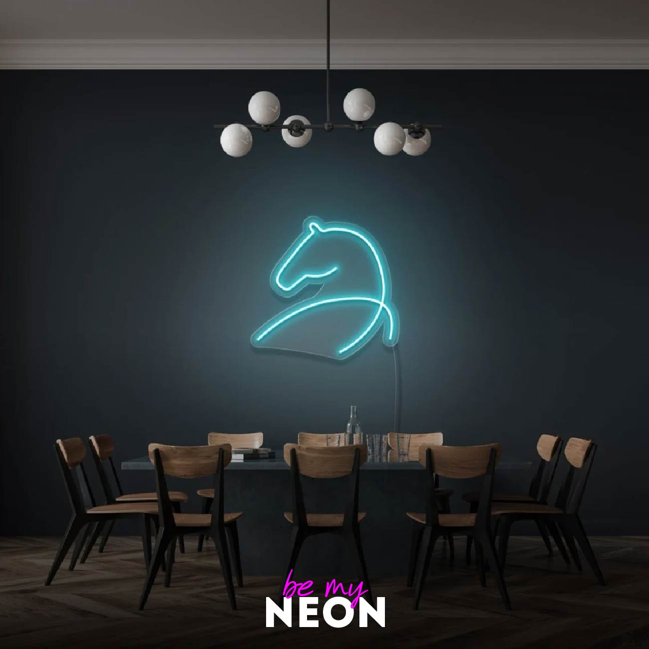 "Pferd" Leuchtmotiv aus LED Neon