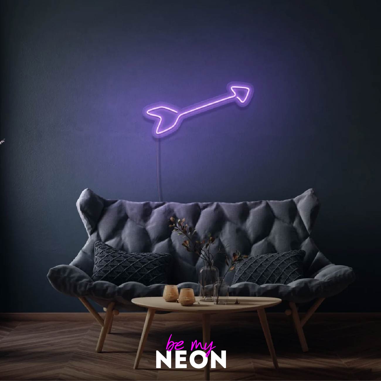 "Pfeil" Leuchtmotiv aus LED Neon
