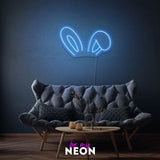 "Bunny" Leuchtmotiv aus LED Neon