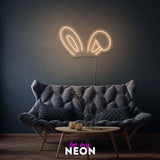 "Bunny" Leuchtmotiv aus LED Neon