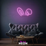 "Bunny" Leuchtmotiv aus LED Neon